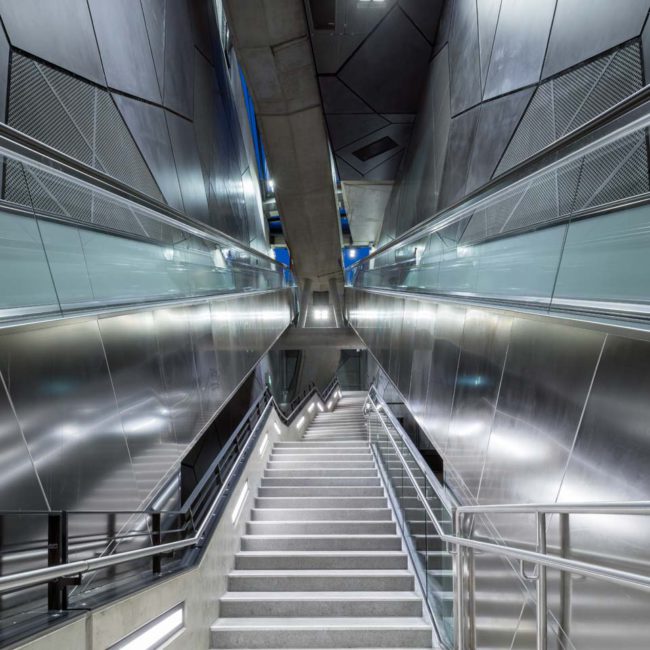 Nord Süd Stadtbahn Köln, Severinstraße, Architekturfotografie ©Martin Gaissert